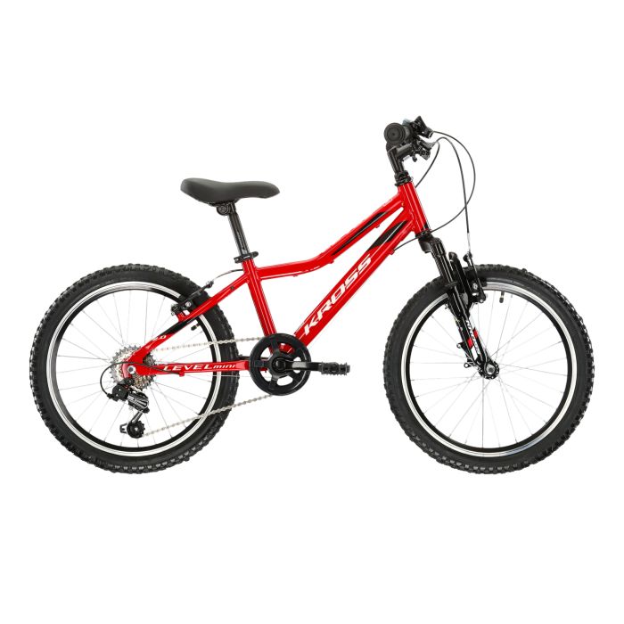 Bicicleta mtb cross country KROSS LEVEL MINI 2.0 20" Red