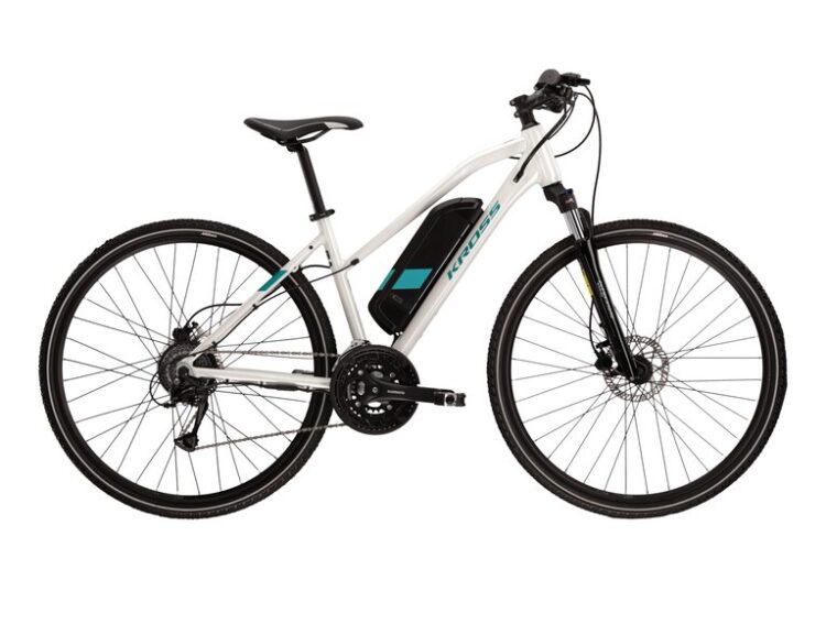 Bicicleta dama electrica de trekking KROSS EVADO HYBRID 1.0 LADY