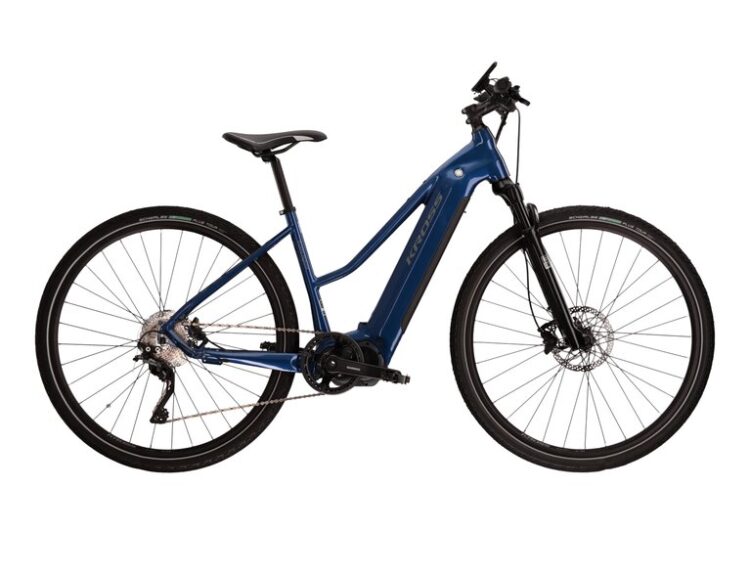 Bicicleta dama electrica de trekking KROSS EVADO HYBRID 6.0 LADY
