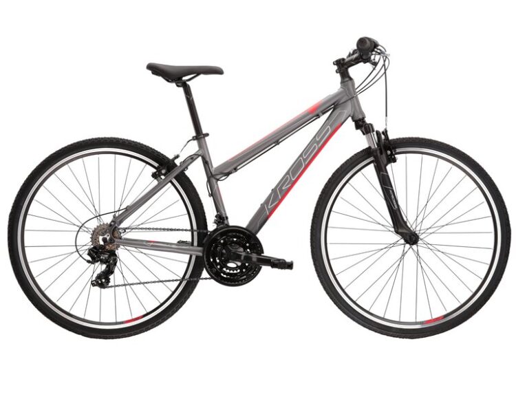 Bicicleta dama de cross KROSS EVADO 1.0 LADY GRI