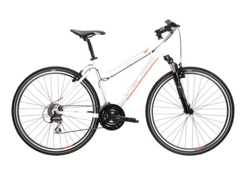 Bicicleta dama de cross KROSS EVADO 3.0 LADY WH CORAL
