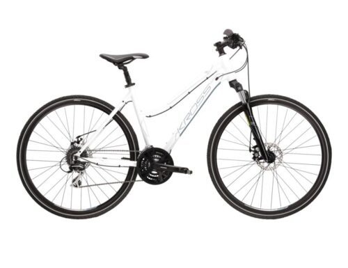Bicicleta dama de cross KROSS EVADO 4.0 LADY ALB