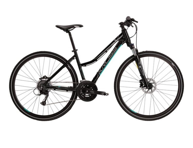 Bicicleta dama de cross KROSS EVADO 5.0 LADY TURQUOISE
