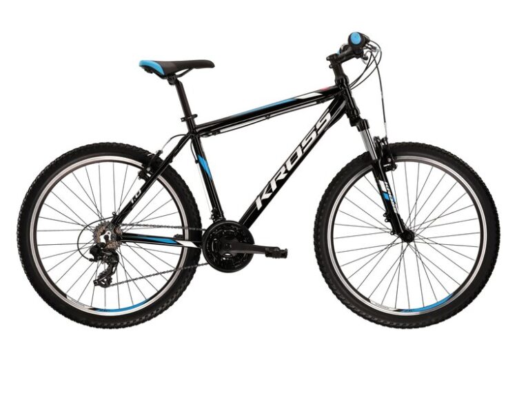 Bicicleta mtb cross country KROSS HEXAGON 1.0 NEGRU