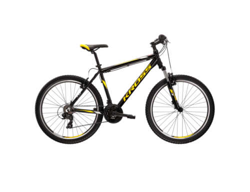 Bicicleta mtb cross country KROSS HEXAGON 1.0 GALBEN