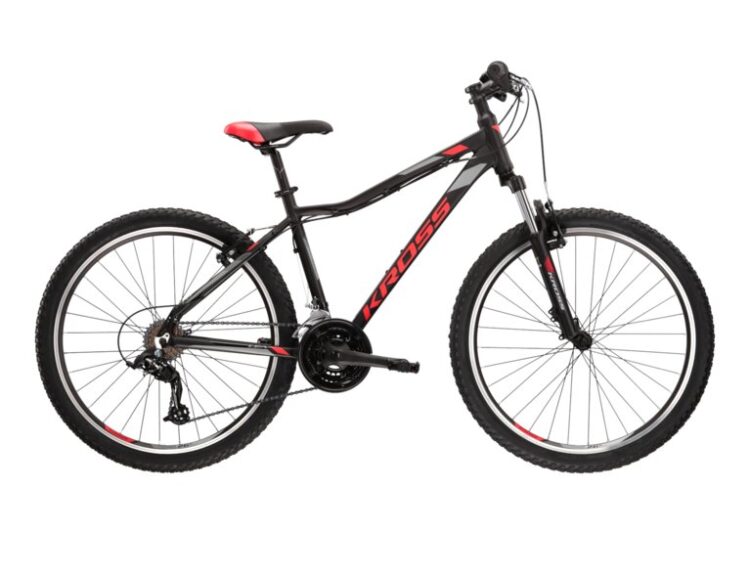 Bicicleta dama mtb cross country KROSS LEA 1.0 26 SR NEGRU