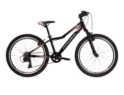 Bicicleta mtb cross country KROSS LEA JR 1.0 24"  Negru