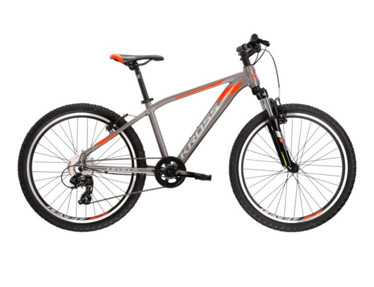 Bicicleta mtb cross country KROSS LEVEL JR 2.0 Graphite