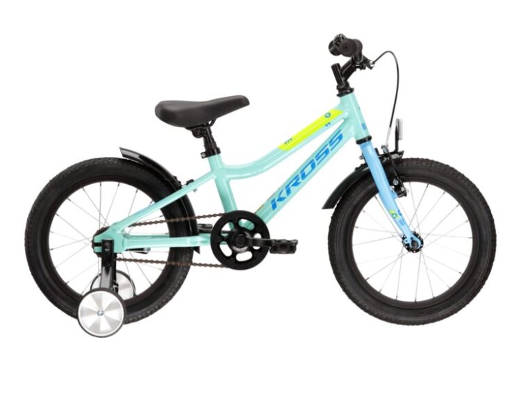 Bicicleta mtb cross country KROSS MINI 4.0 16" Turquoise