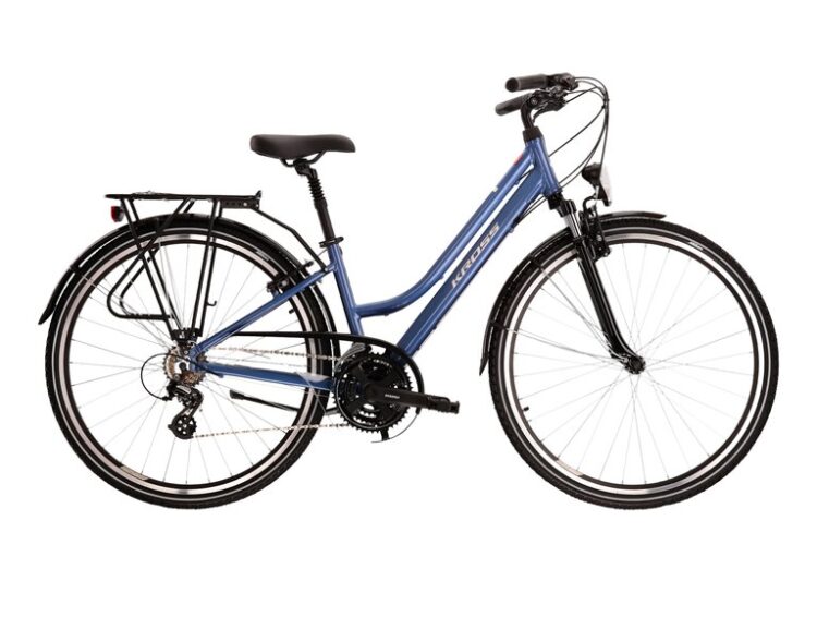 Bicicleta dama de trekking KROSS TRANS 2.0 Lady Blue