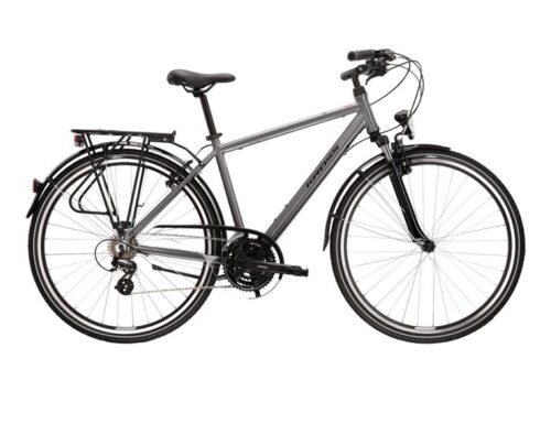 Bicicleta de trekking KROSS TRANS 2.0 Man Graphite