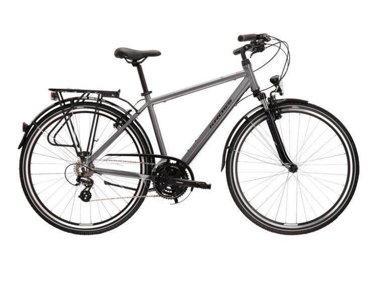 Bicicleta de trekking KROSS TRANS 2.0 Man Graphite