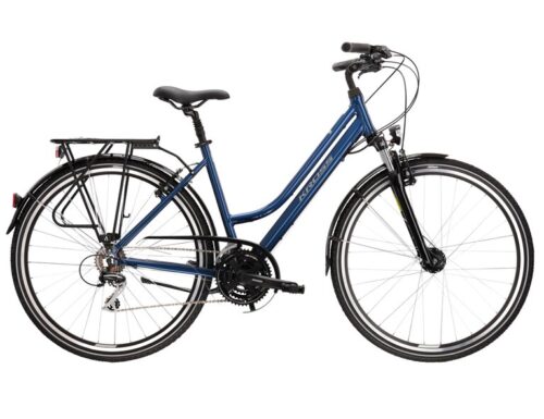 Bicicleta dama de trekking KROSS TRANS 3.0 Lady Blue