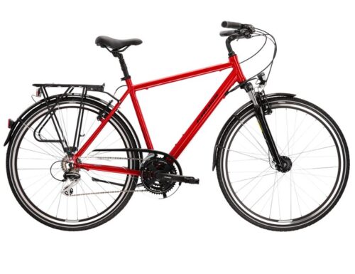 Bicicleta de trekking KROSS TRANS 3.0 Man Red