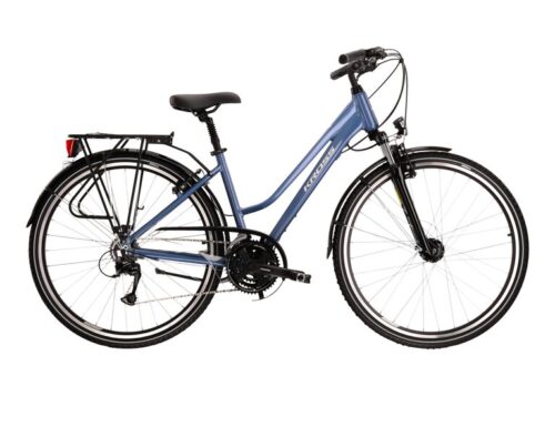 Bicicleta dama de trekking KROSS TRANS 4.0 Lady Blue
