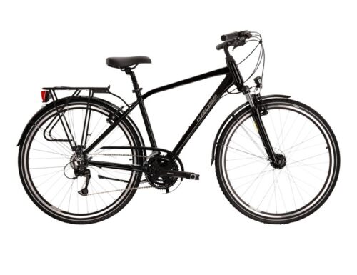 Bicicleta de trekking KROSS TRANS 4.0 Man Black