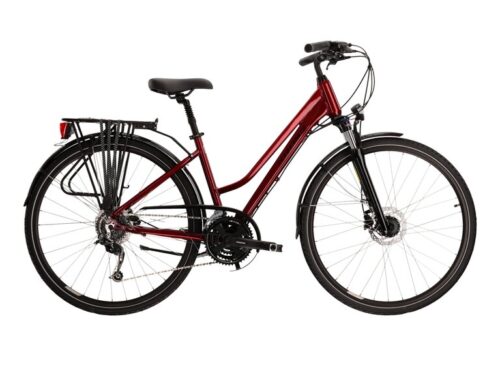 Bicicleta dama de trekking KROSS TRANS 5.0 Lady Rubin