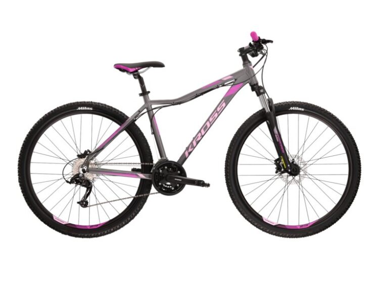 Bicicleta dama mtb cross country KROSS LEA 5.0 29 GRI