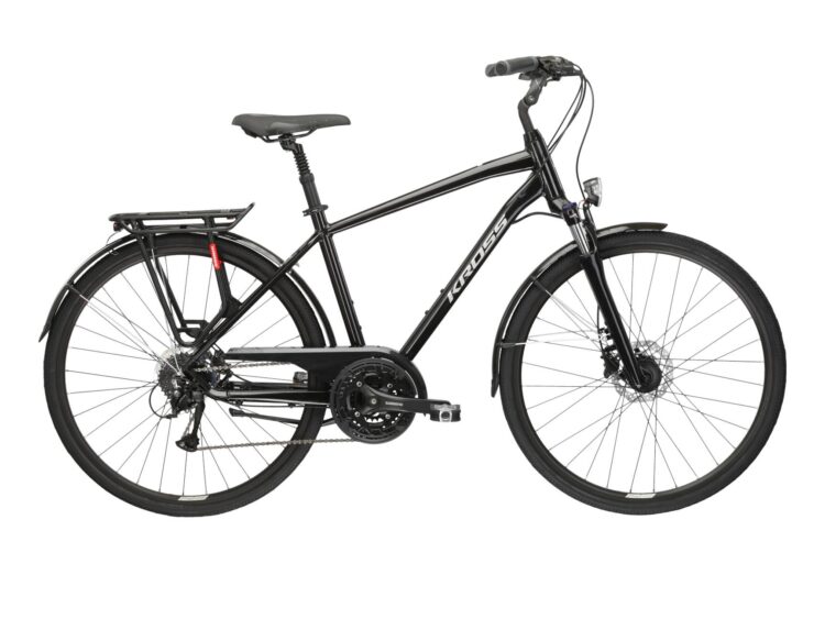 Bicicleta de trekking KROSS TRANS 5.0 PP Black 2024