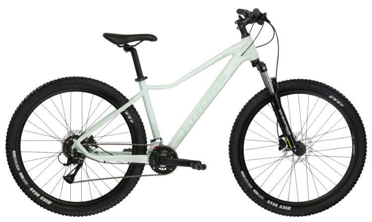 Bicicleta dama mtb cross country KROSS LEA 4.0 27.5 Bl/Silver 2024