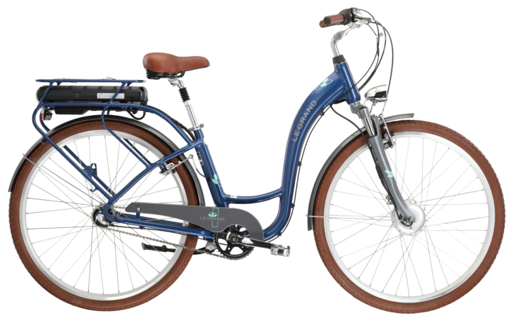 Bicicleta dama electrica de oras KROSS ELILLE 1 Blue 2024
