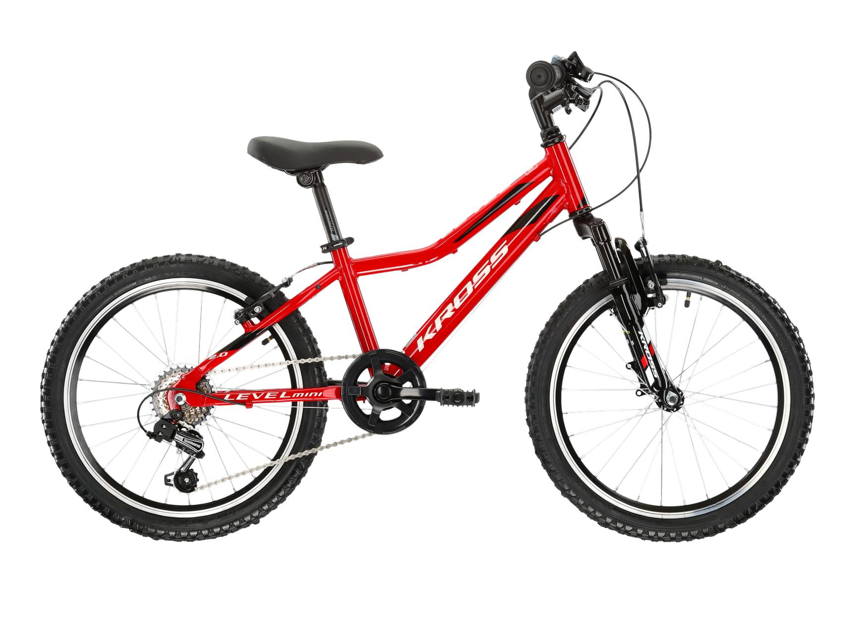 Bicicleta mtb cross country KROSS LEVEL MINI 2.0 Red 2024
