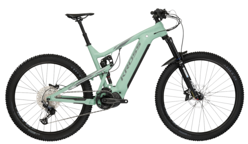 Bicicleta electrica all mountain KROSS SOIL BOOST 1.0 630 Green 2024