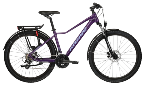 Bicicleta dama mtb cross country KROSS LEA 2.0 EQ 27.5 Purple 2024