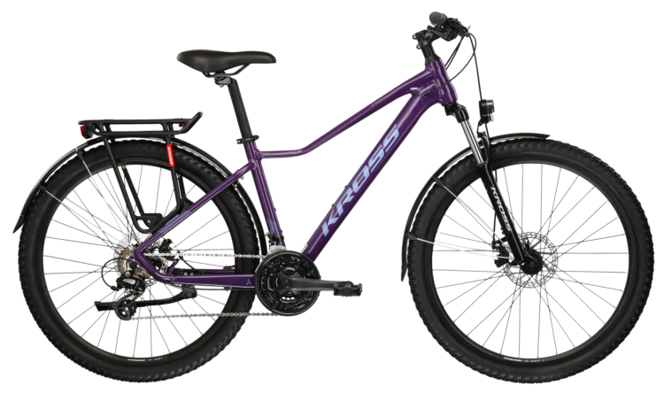 Bicicleta dama mtb cross country KROSS LEA 2.0 EQ 27.5 Purple 2024