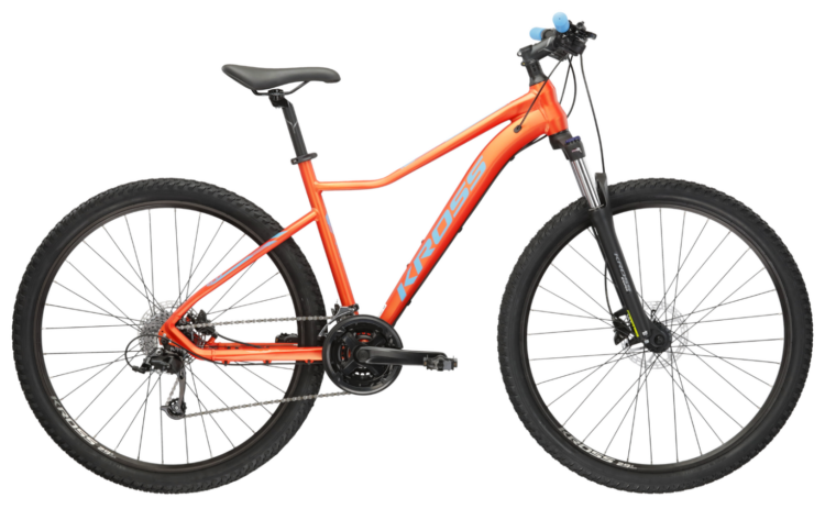 Bicicleta dama mtb cross country KROSS LEA 6.0 27.5 Orange 2024