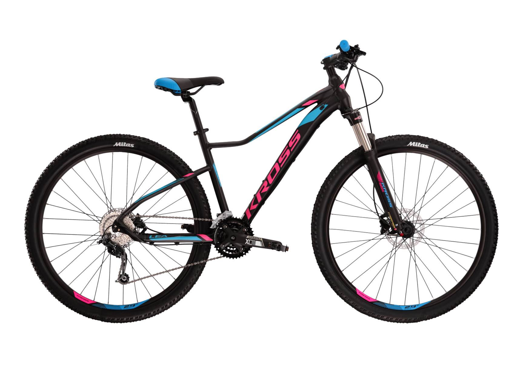Bicicleta dama mtb cross country KROSS LEA 8.0 29 Black 2024
