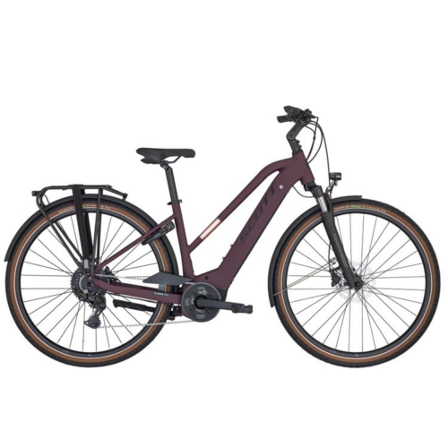 Bicicleta dama electrica de oras SCOTT Sub Active eRIDE Lady 2024