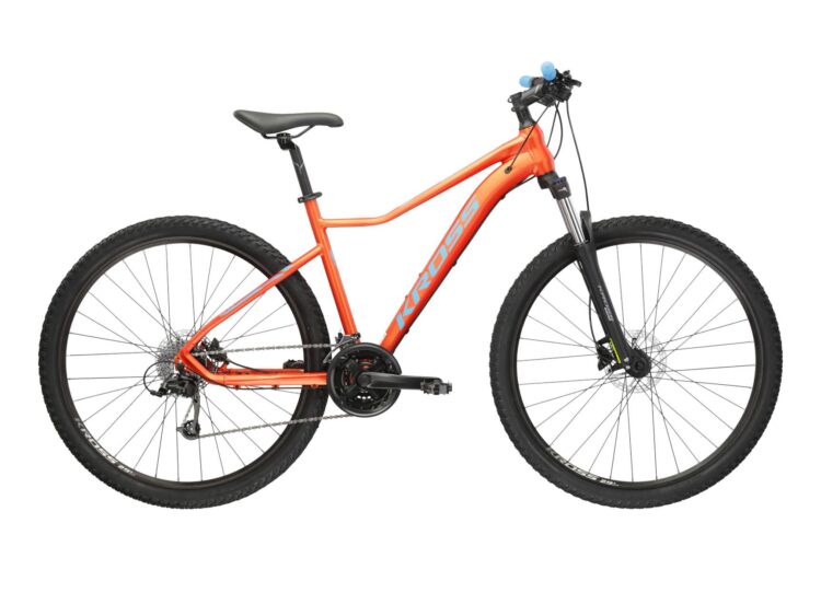 Bicicleta dama mtb cross country KROSS LEA 6.0 MS 29 Orange 2024