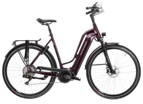 Bicicleta dama electrica de trekking KROSS TRANS HYBRID PRESTIGE Lady 2024