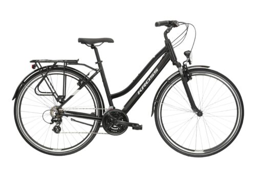 Bicicleta dama de trekking KROSS TRANS 2.0 Lady Black 2024