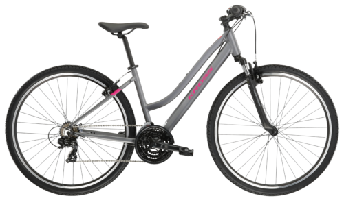 Bicicleta dama de oras KROSS EVADO 1.0 Lady Graphite 2024