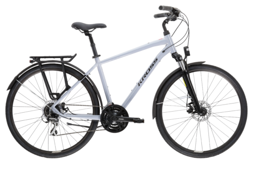 Bicicleta de trekking KROSS TRANS 3.0 Grey 2024