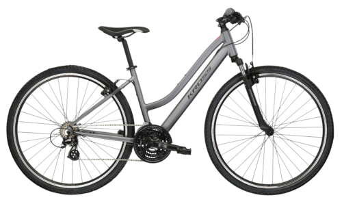 Bicicleta dama de oras KROSS EVADO 2.0 Lady Graphite 2024
