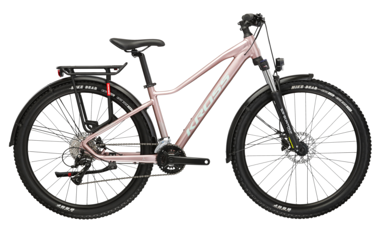 Bicicleta dama mtb cross country KROSS LEA 4.0 EQ 27.5 Pink 2024