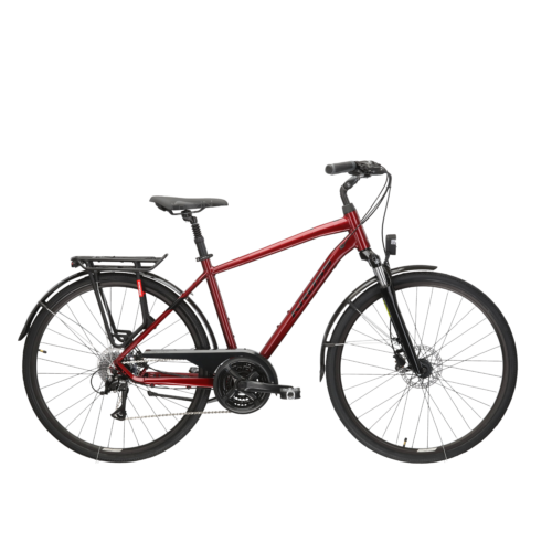 Bicicleta de trekking KROSS TRANS 4.0 PP Rubin 2024