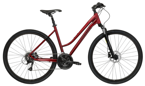 Bicicleta dama de oras KROSS EVADO 4.0 Lady Rubin 2024