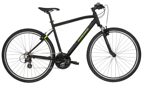 Bicicleta de oras KROSS EVADO 2.0 Bk/Green 2024