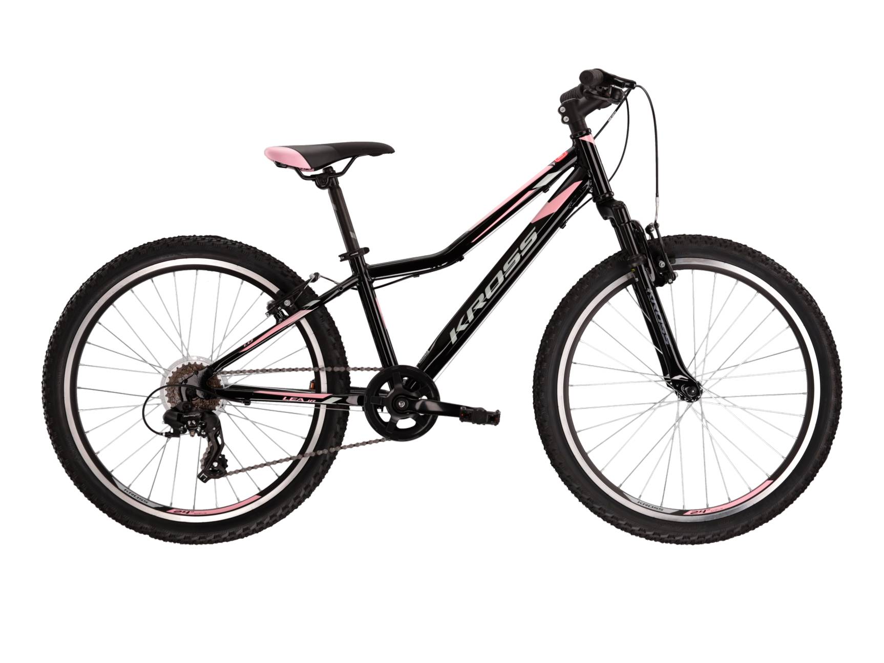 Bicicleta mtb cross country KROSS LEA JR 1.0 Black 2024