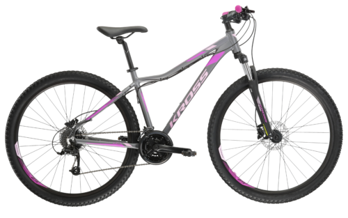 Bicicleta dama mtb cross country KROSS LEA 5.0 MS 27.5 Graphite 2024