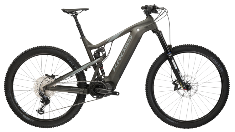 Bicicleta electrica all mountain KROSS SOIL BOOST 1.0 630 Black 2024