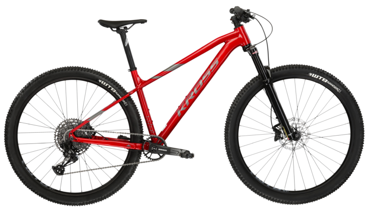 Bicicleta dama mtb cross country KROSS LEVEL 6.0 Lady Red 2024