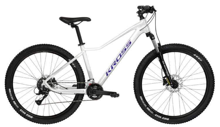 Bicicleta dama mtb cross country KROSS LEA 4.0 29 Pearl 2024