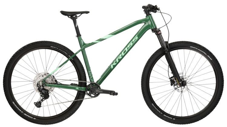 Bicicleta mtb cross country KROSS LEVEL 5.0 Green 2024