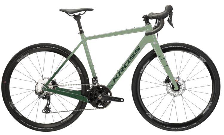 Bicicleta de gravel KROSS ESKER 8.0 Green 2024