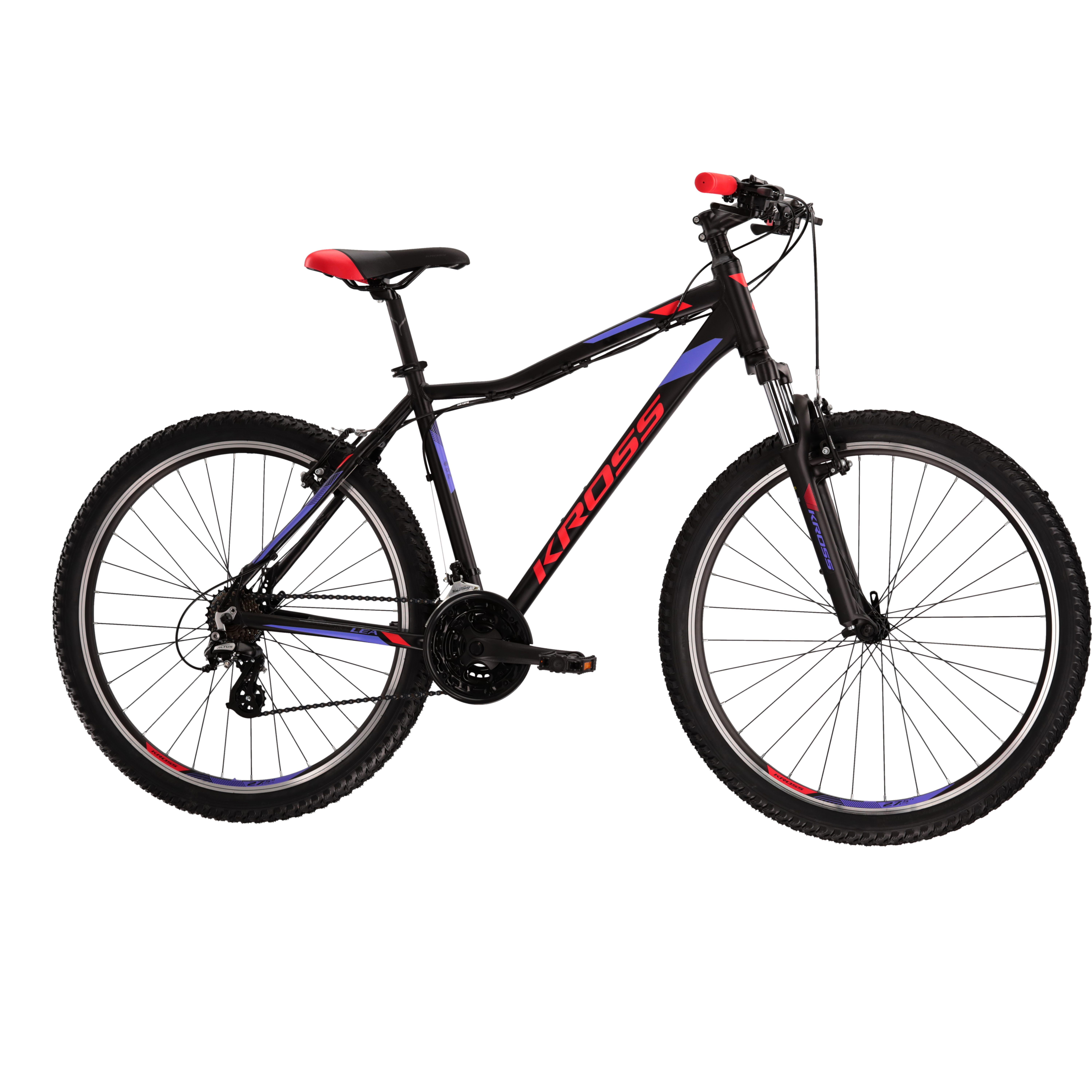 Bicicleta dama mtb cross country KROSS LEA 2.0 26 Black 2024